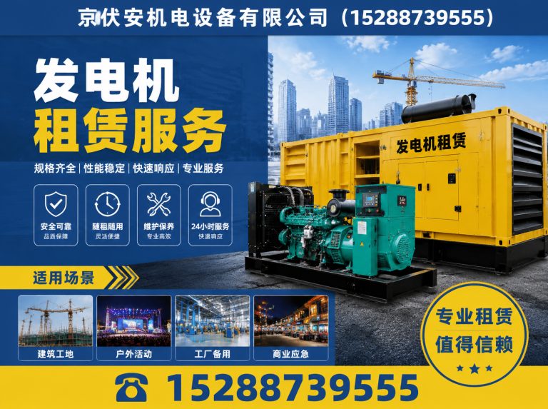阿坝发电车租赁展示图